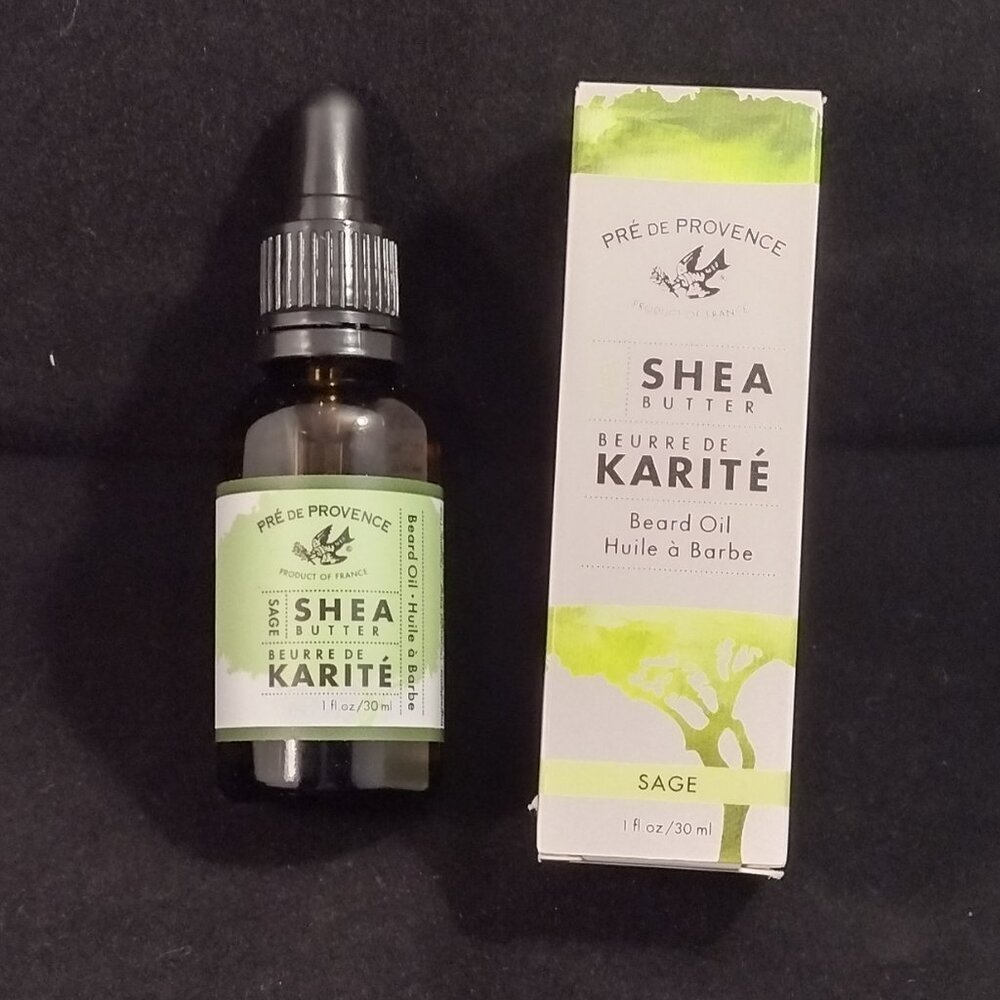 Pre de Provence Bergamot & Thyme Men's Fragrance Collection Beard Oil 1 fl oz